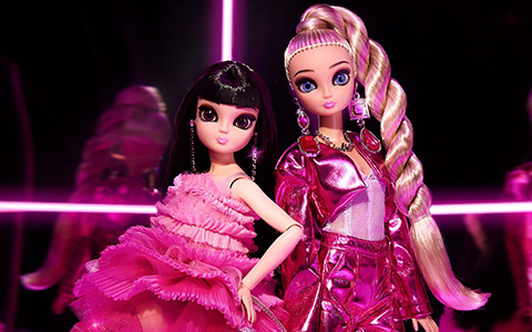 Barbie x Noonoouri collaboration collector dolls