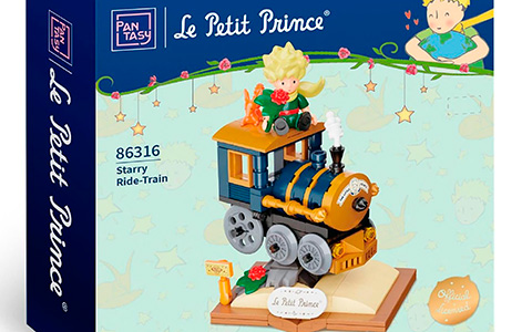 Le Petit Prince Starry Ride Train Building Block Toy