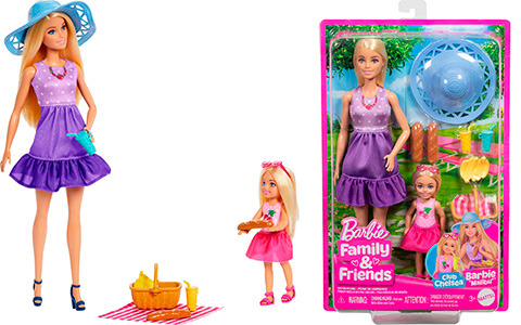 Barbie Family and Friends Picnic set with Chelsea