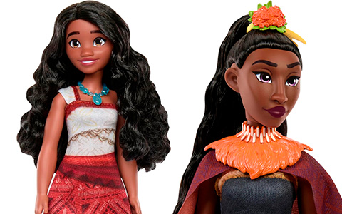 Moana 2 dolls from Mattel