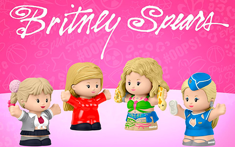 Little People Collector Britney Spears Special Edition Set