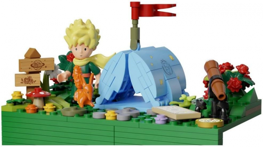 Le Petit Prince Suitcase Building Block Toy