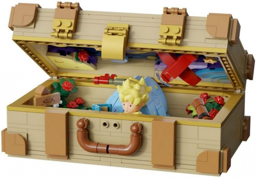 Le Petit Prince Suitcase Building Block Toy