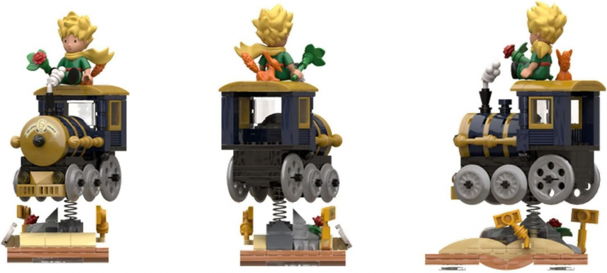 Le Petit Prince Starry Ride Train Building Block Toy