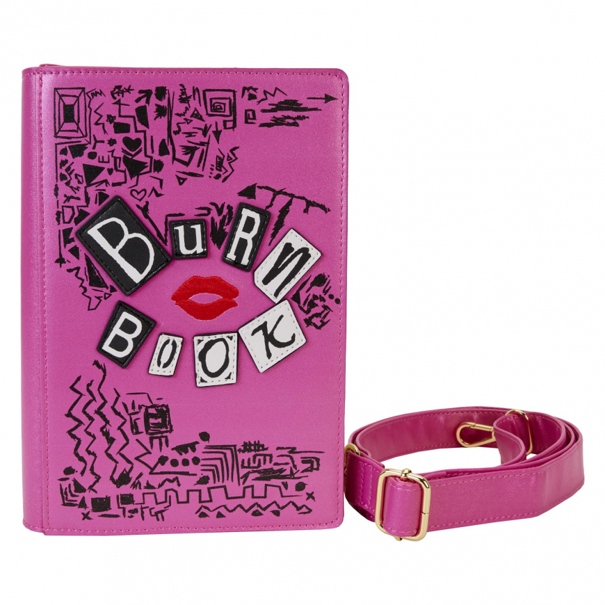 Loungefly Mean Girls Burn Book Crossbody Purse