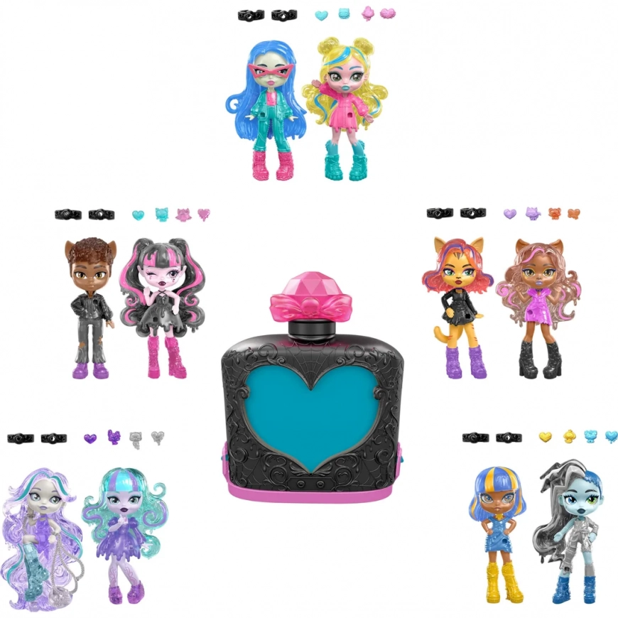 Monster High Potions Best Boos Forever figures