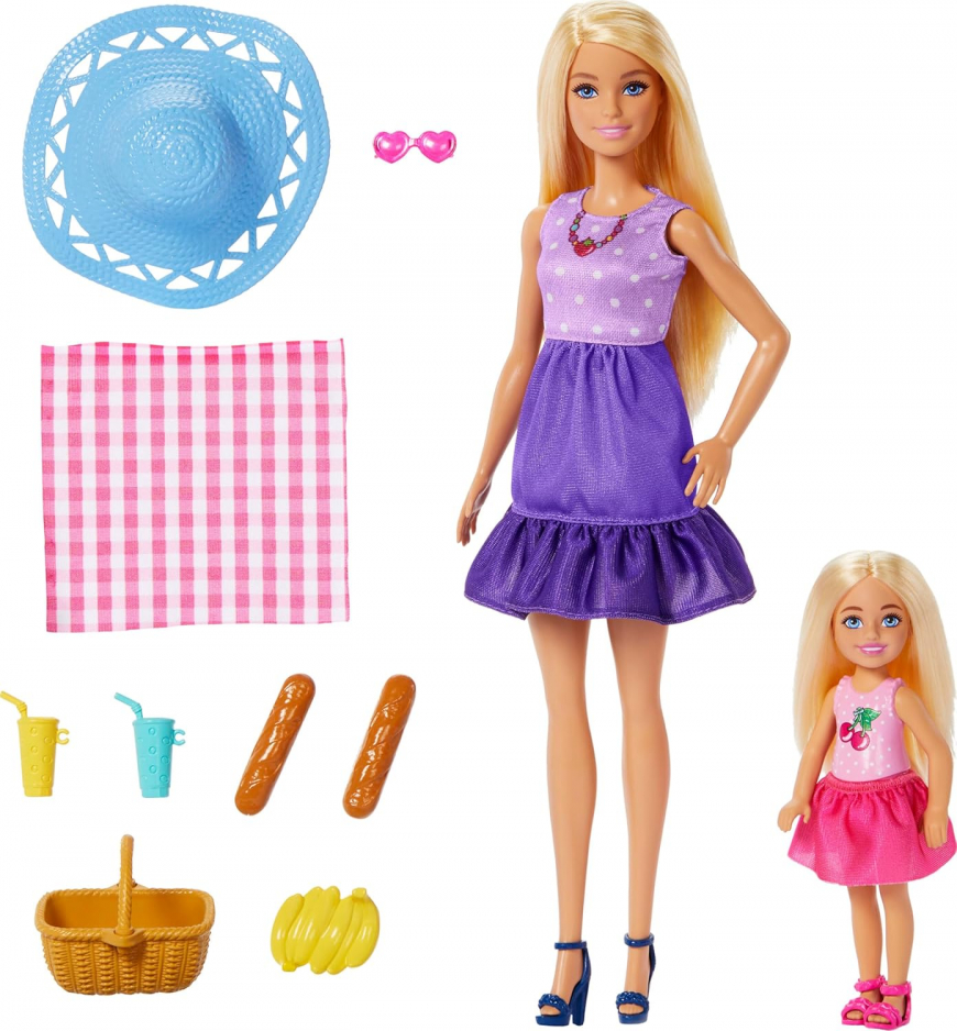 Barbie Family and Friends Picnic set with Chelsea