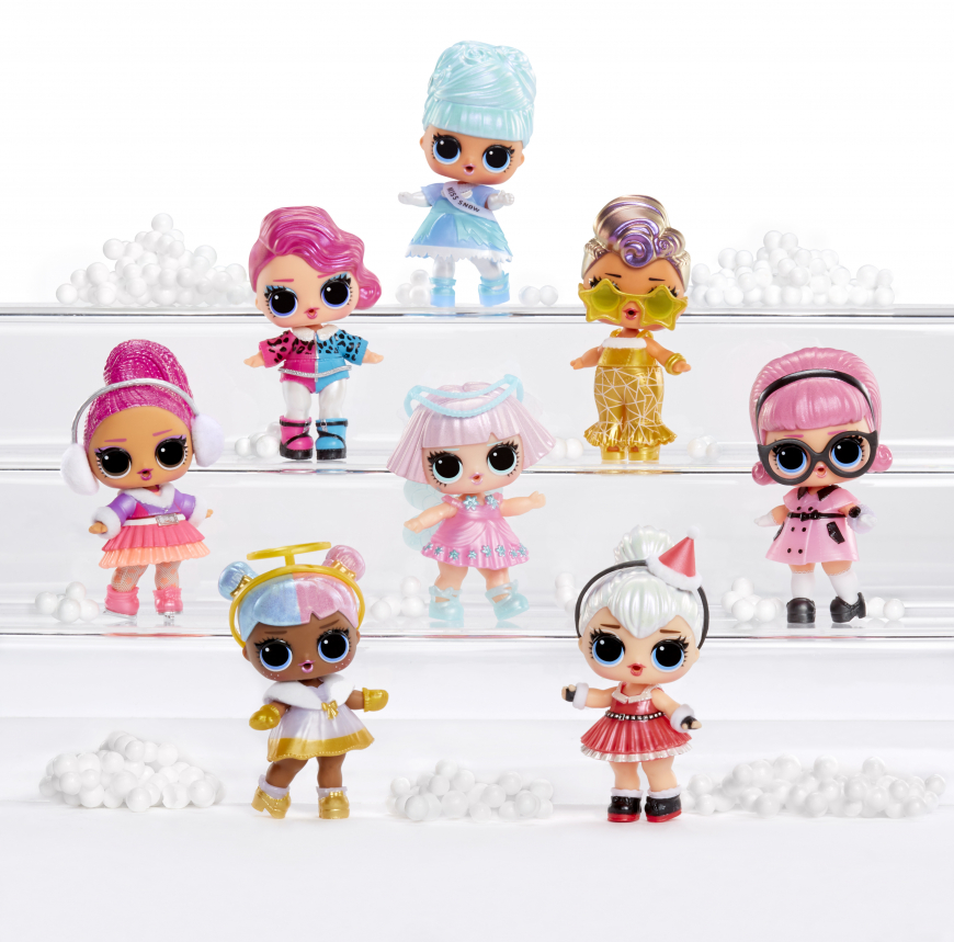 LOL Surprise Winter Snow tots dolls