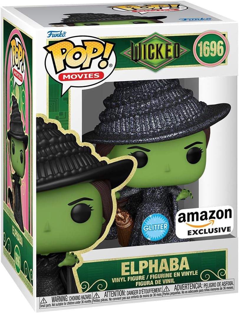 Funko Pop! Movies: Wicked - Elphaba Glitter exclusive figure