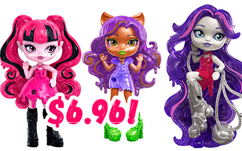 Monster High Potions mini dolls - Monster High fright sized ghouls