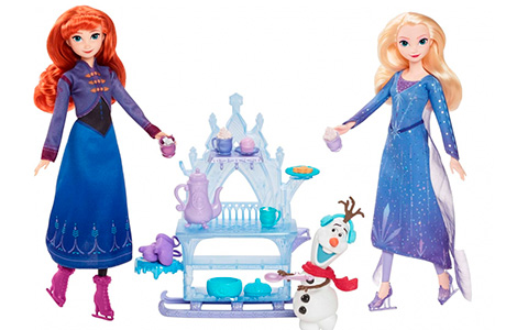 Disney Frozen Winter Festival Arendelle Ice Calamity dolls 2024 from Mattel