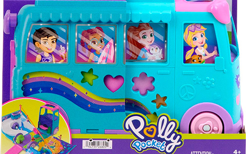 Polly Pocket Pet Mobile Adventure Playset