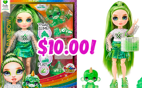 New Rainbow High Classic dolls 2024 with Slime Kit & Pet