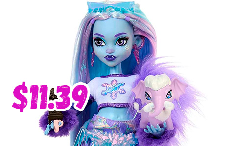 Monster High G3 Abbey Bominable and Clawd Wolf new 2023 dolls