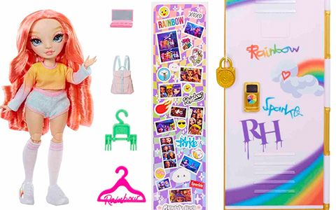 Rainbow High Design & Style Locker with doll