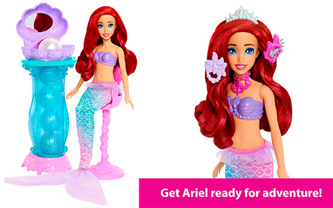 Vanity Pop Ariel fashion doll with Removable Tail