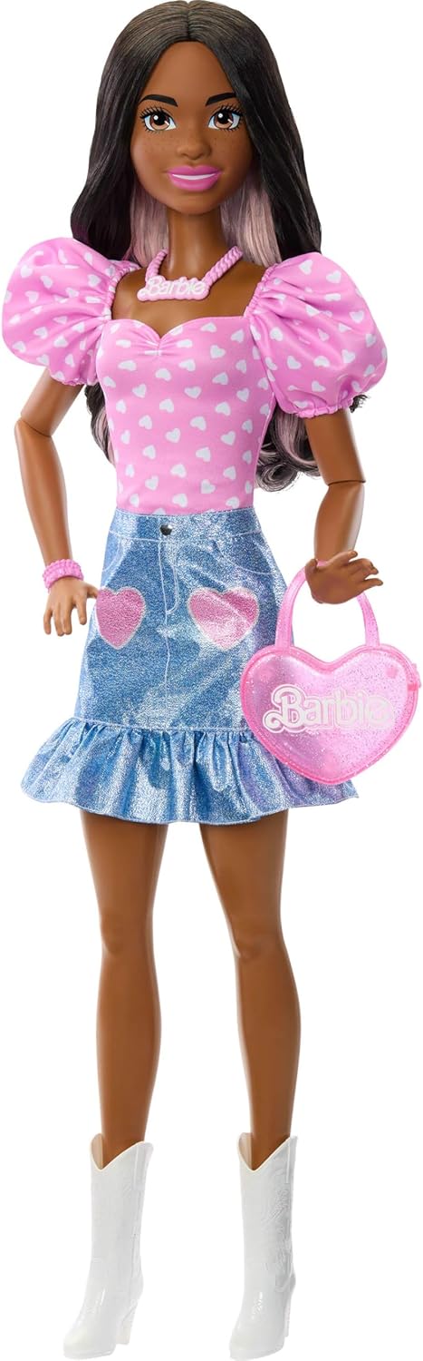 Barbie 28-in Dark Brown Fashion Doll HYT87