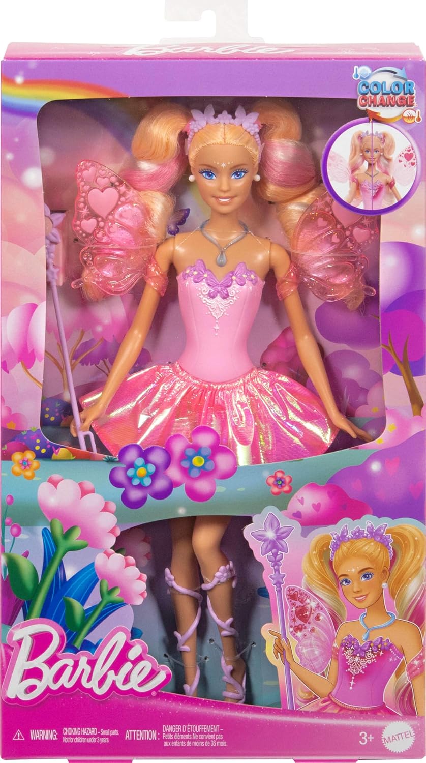 New Barbie Color Change Fairy doll 2025