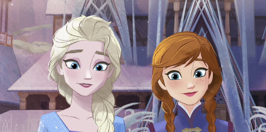 Off the Page Adventures: Arendelle Ice Calamity Disney Frozen new short