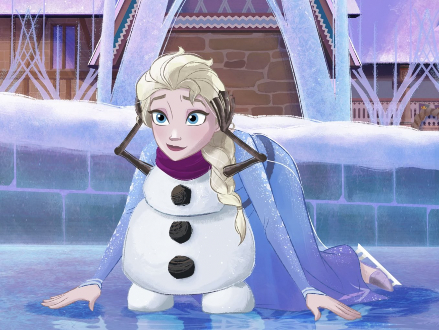 Off the Page Adventures: Arendelle Ice Calamity Disney Frozen new short