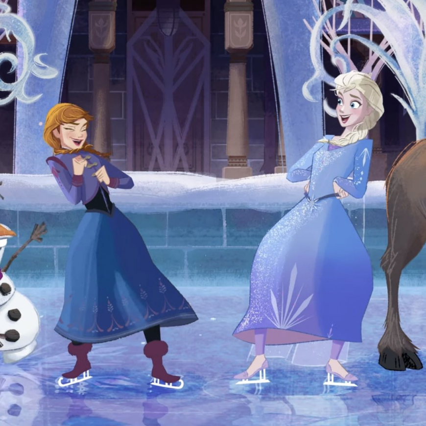 Off the Page Adventures: Arendelle Ice Calamity Disney Frozen new short