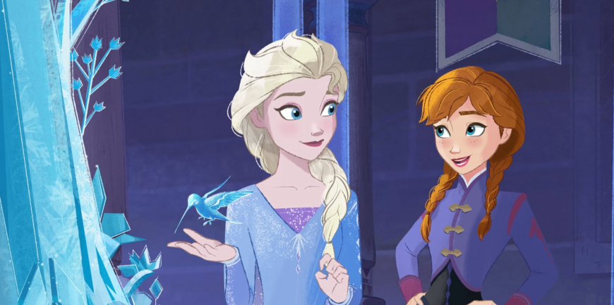 Off the Page Adventures: Arendelle Ice Calamity Disney Frozen new short