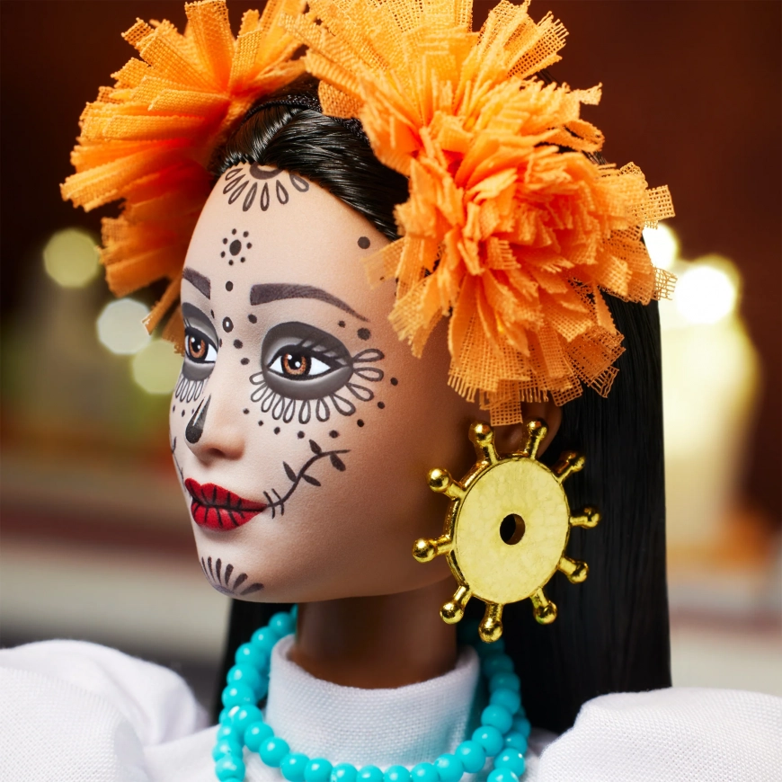 Barbie Dia De Muertos Designer Doll 2024 designed by Kris Goyri