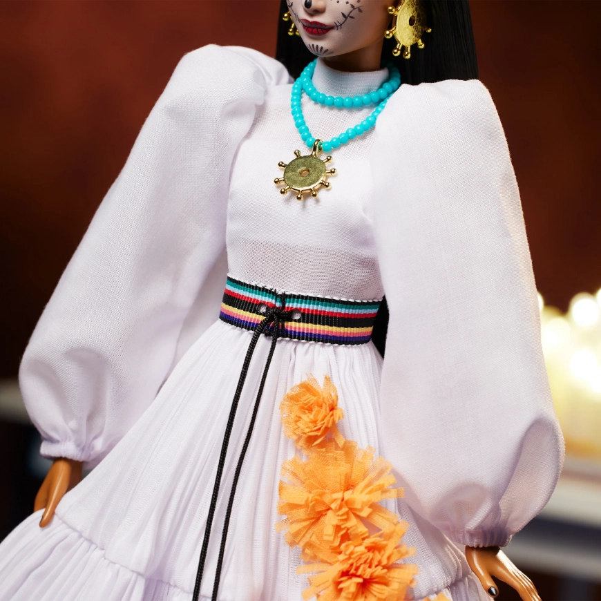 Barbie Dia De Muertos Designer Doll 2024 designed by Kris Goyri