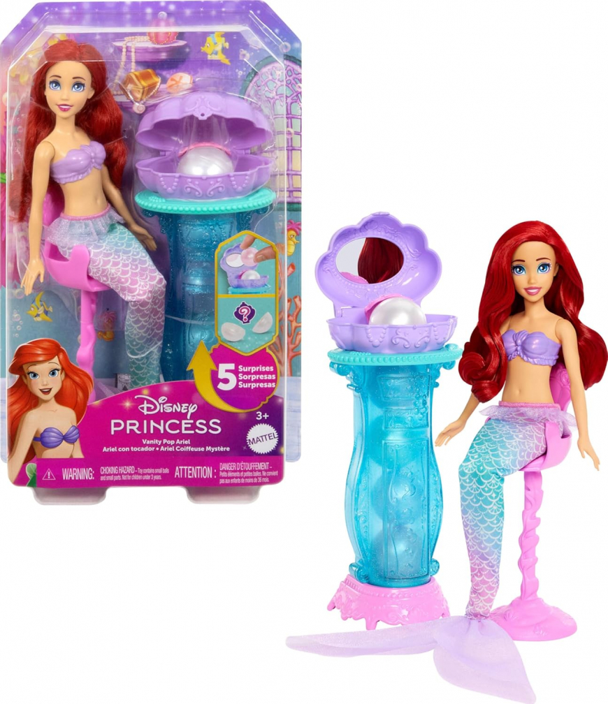 Vanity Pop Ariel fashion doll with Removable Tail