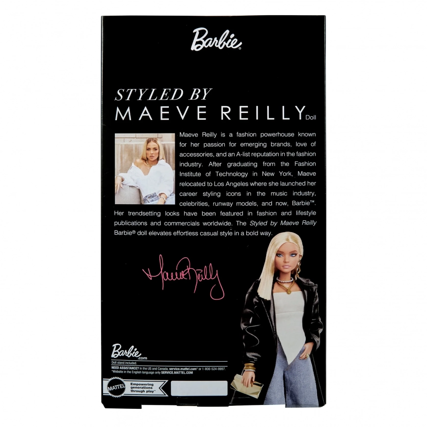 Barbie Signature Styled by Maeve Reilly doll 2024 Barbie Doll Styled By Influencer