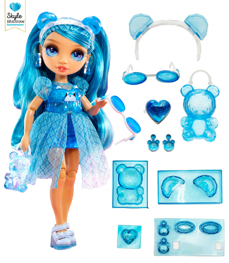 Rainbow High Creative Crystals Skyle Bradshow doll