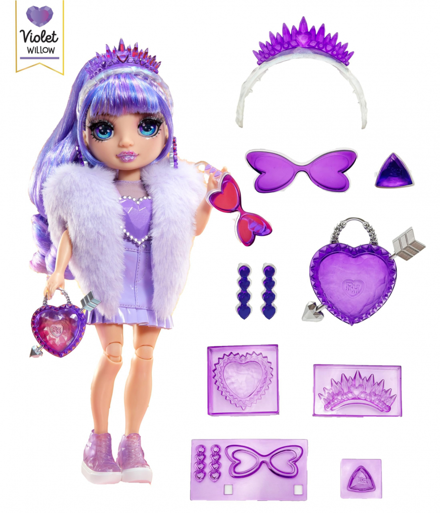 Rainbow High Creative Crystals Violet Willow doll