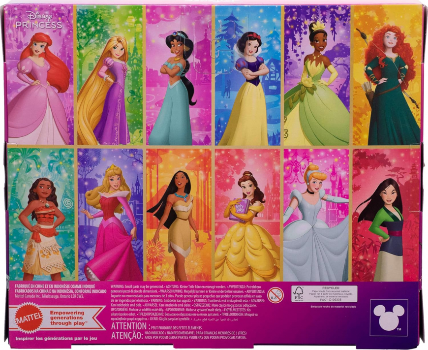 Mattel Disney Princess Ultimate Princess pack with 12 mini dolls