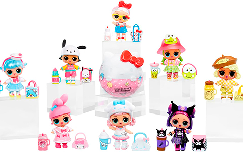 LOL Surprise Loves Hello Kitty & Friends Dolls Tots