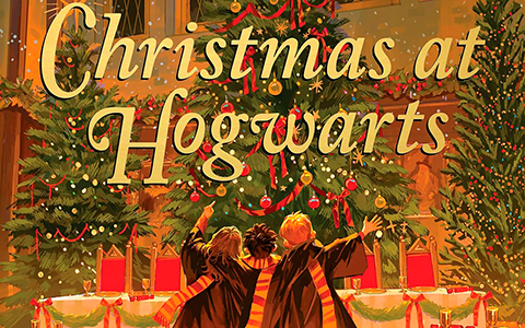 Christmas at Hogwarts illustrated book