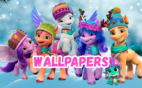 My Little Pony G5 Winter Christmas HD wallpapers