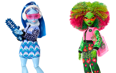 Monster High Fearbook series 2 dolls Abbey and Venus