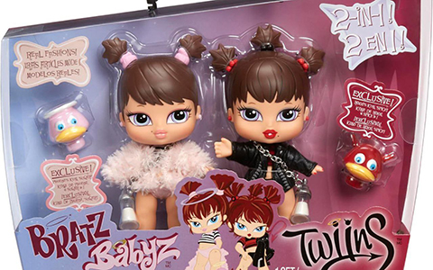 Bratz Babyz Twiins  2-pack dolls re-release of Roxxi and Phoebe