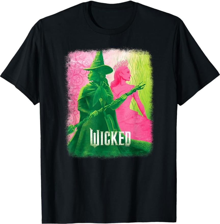 Wicked Elphaba & Glinda Tonal T-Shirt