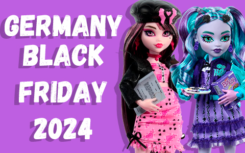 Monster High Fearbook Draculaura and Twyla dolls Black Friday deals in Europe