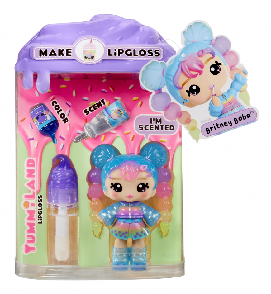 Yummiland Lip Gloss Doll - Boba (Britney Boba)