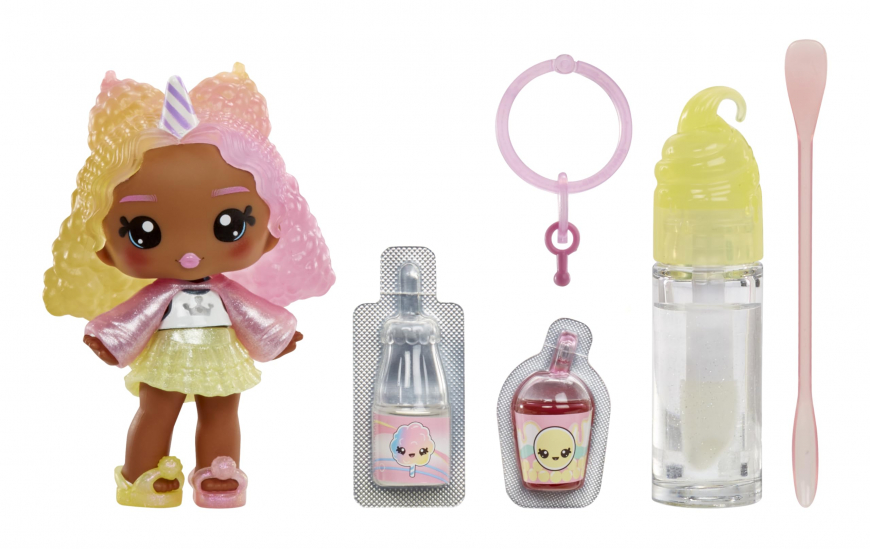 Yummiland Lip Gloss Doll - Cotton Candy (Nia Candy Fluff)