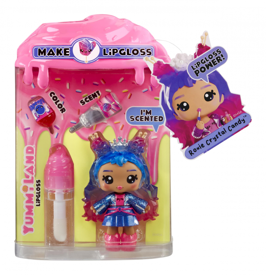 Yummiland Lip Gloss Doll - Rock Candy (Roxie Crystal Candy)