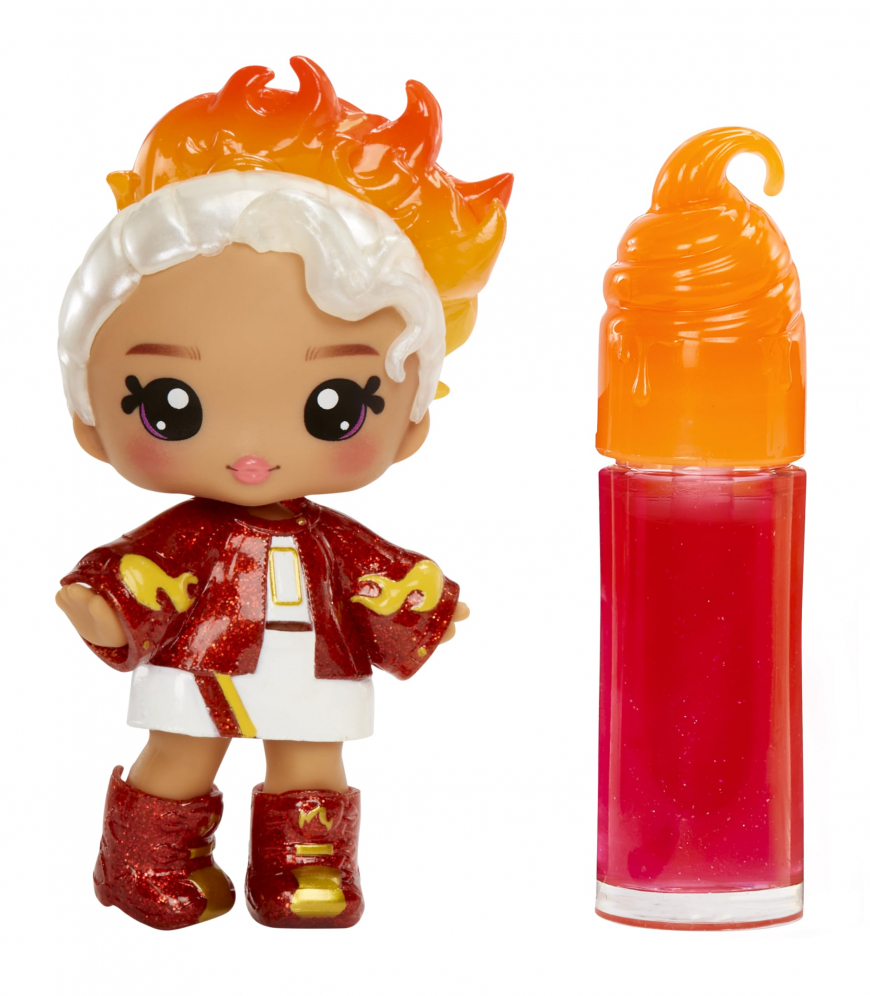 Yummiland Lip Gloss Doll - Cinnamon Spice (Amber Cinnamon)