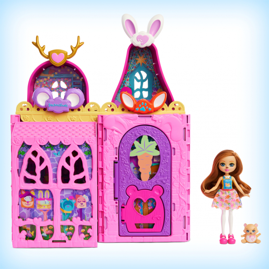 Enchantimals Friendship Fun House Dollhouse Playset