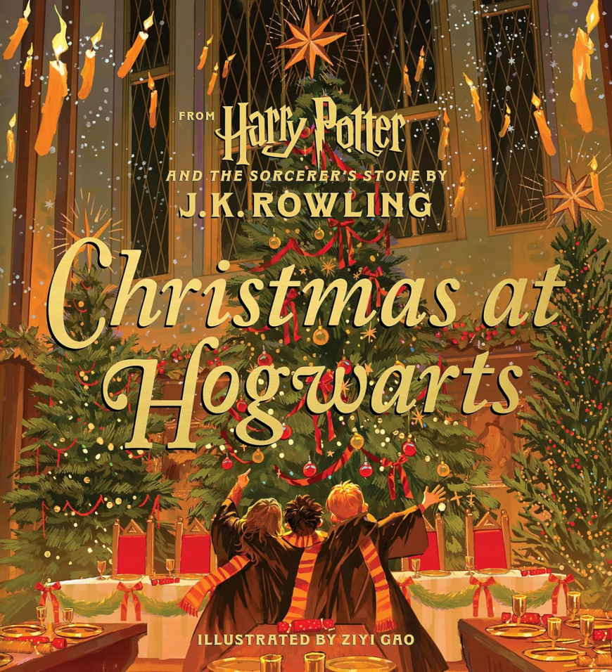 Christmas at Hogwarts illustrated book