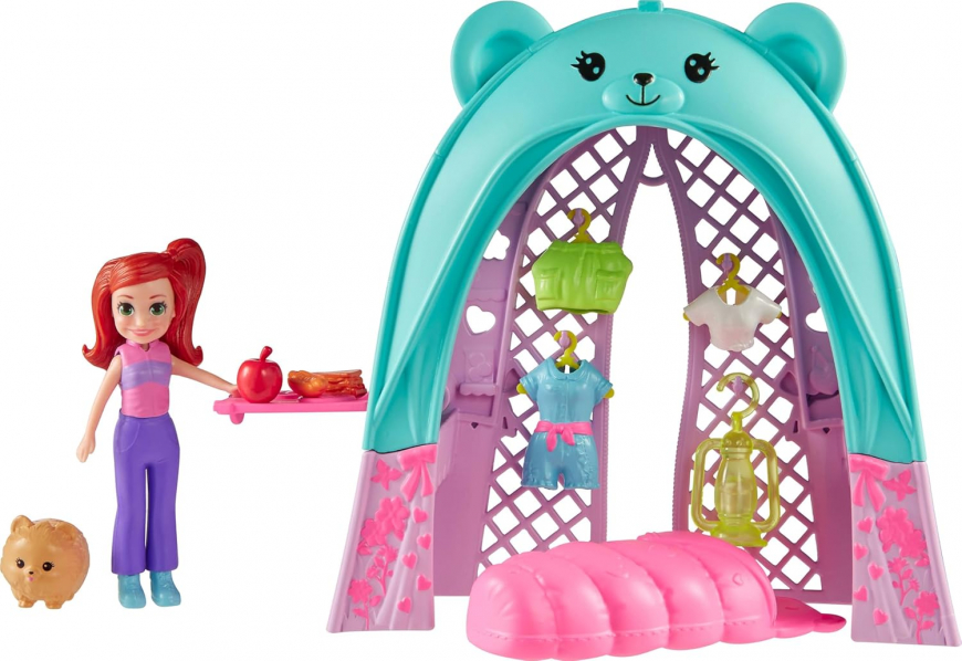 Polly Pocket Glamping Tent playset