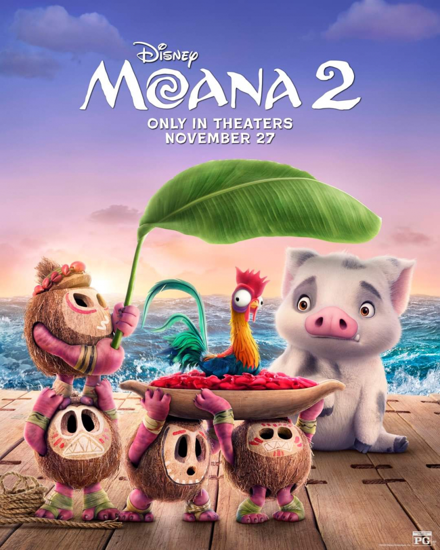 Moana 2 new posters