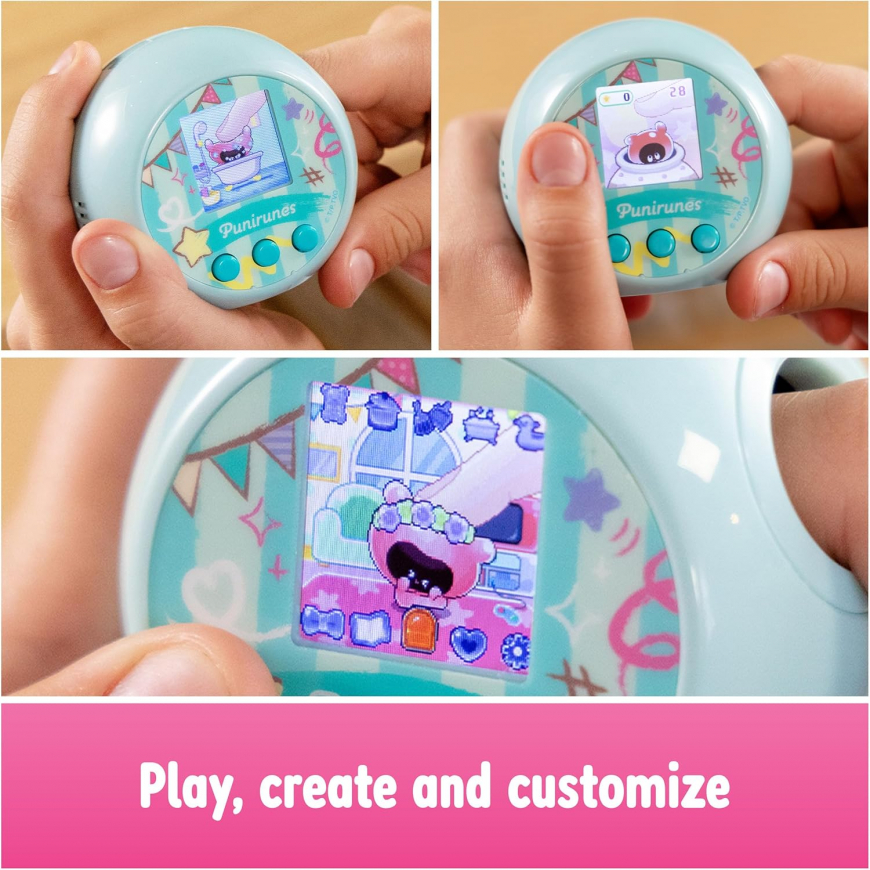 Punirunes digital pet and squishy sensory play - super popular toy in Japan