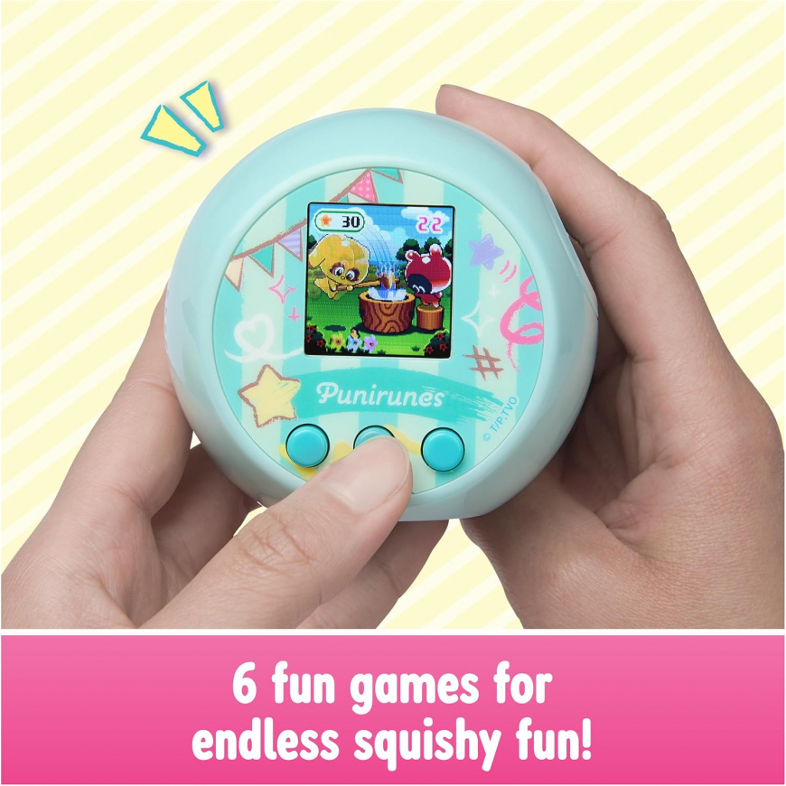 Punirunes digital pet and squishy sensory play - super popular toy in Japan